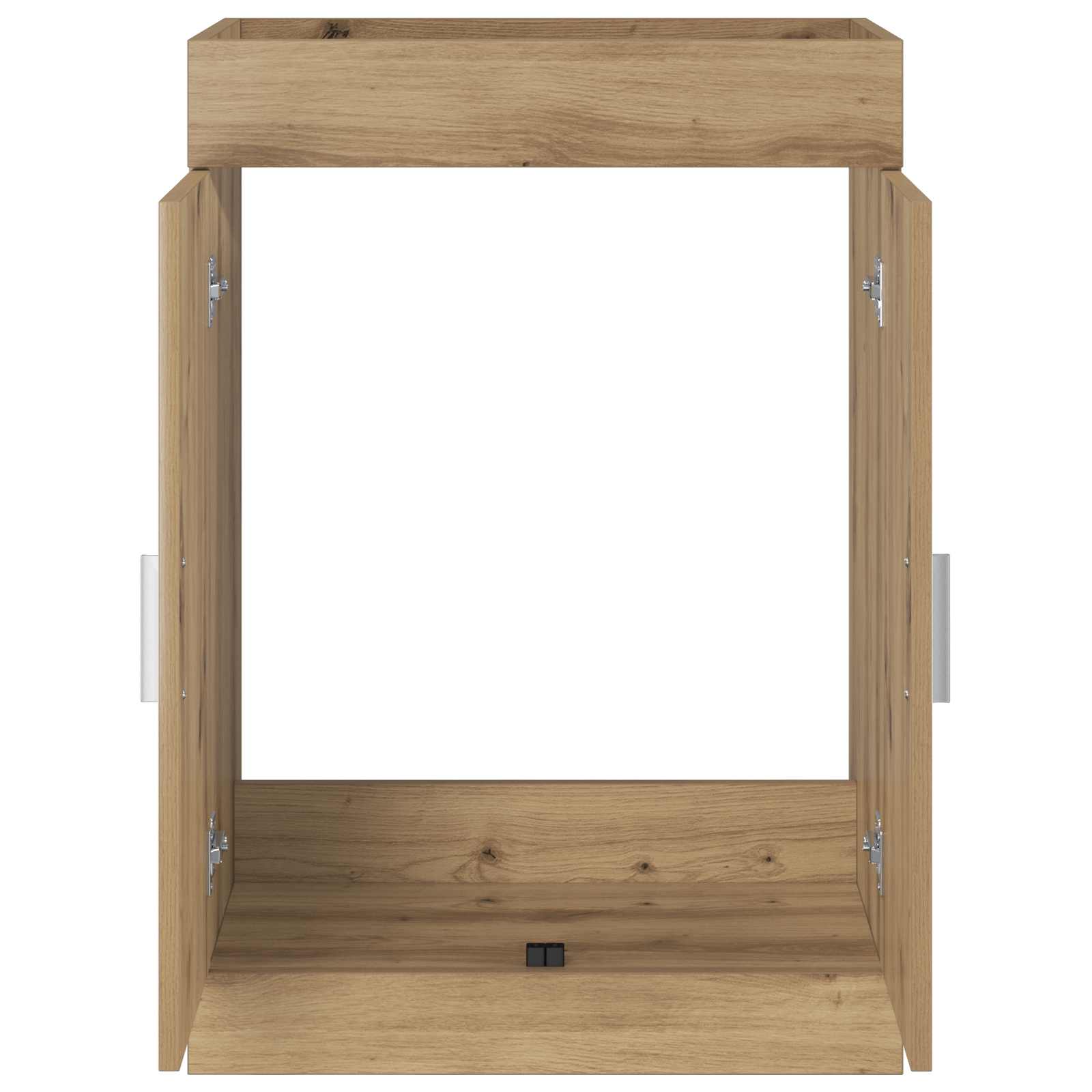 vidaXL Bathroom Under Sink Cabinet Artisan Oak 78.5 x 37.5 x 81 cm 4