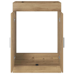 vidaXL Bathroom Under Sink Cabinet Artisan Oak 78.5 x 37.5 x 81 cm 4