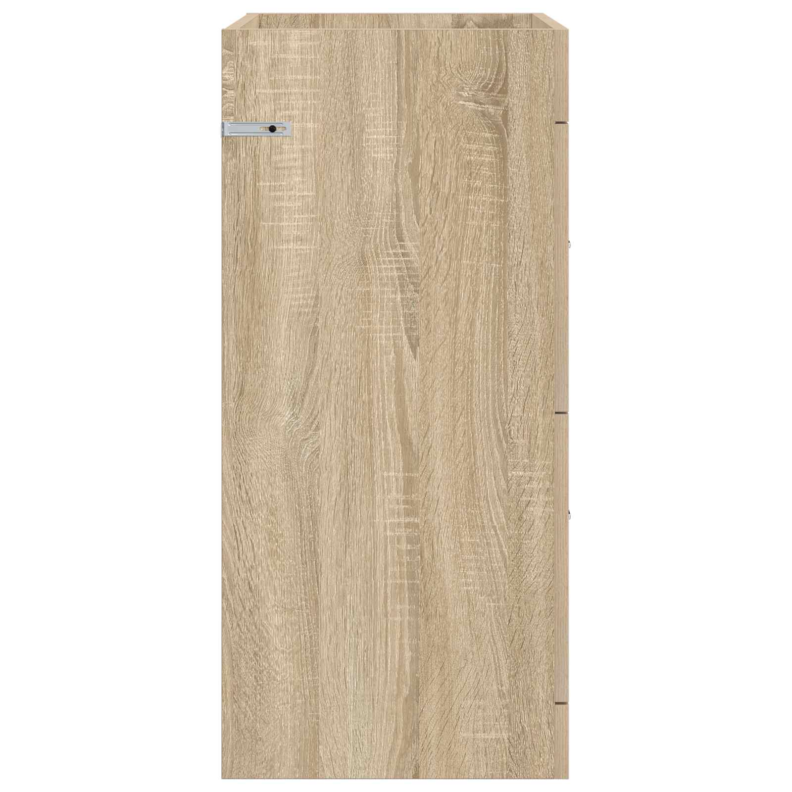 vidaXL Bathroom Under Sink Cabinet Sonoma Oak 56 x 37.5 x 81 cm 5