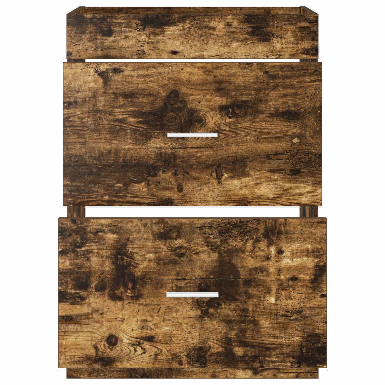 vidaXL Bathroom Under Sink Cabinet Smoked Oak 56 x 37.5 x 81 cm 4