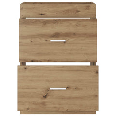 vidaXL Bathroom Under Sink Cabinet Artisan Oak 56 x 37.5 x 81 cm 4