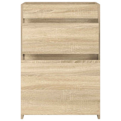 vidaXL Bathroom Under Sink Cabinet Sonoma Oak 56 x 37.5 x 81 cm 4