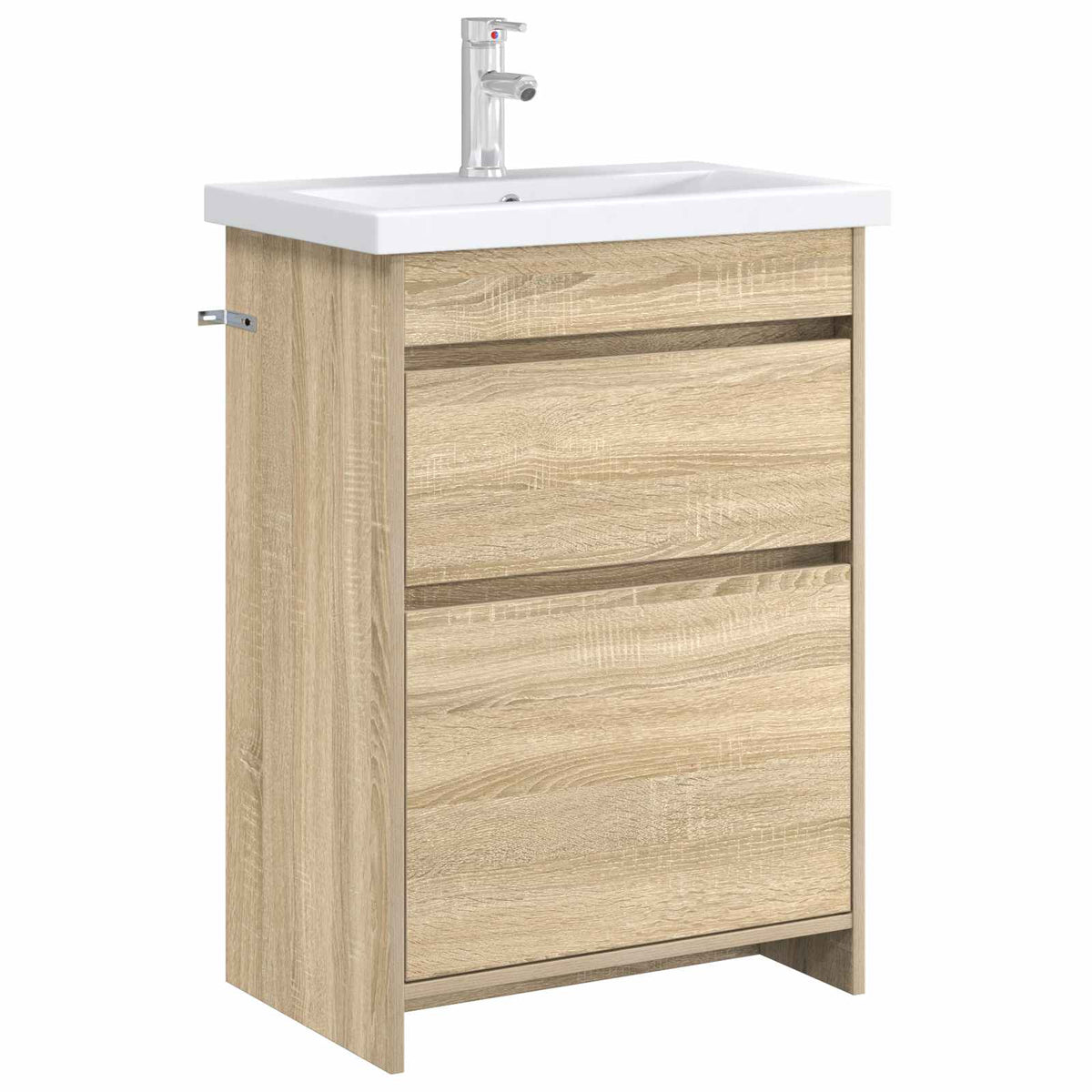 Bathroom under Sink Cabinet Sonoma oak