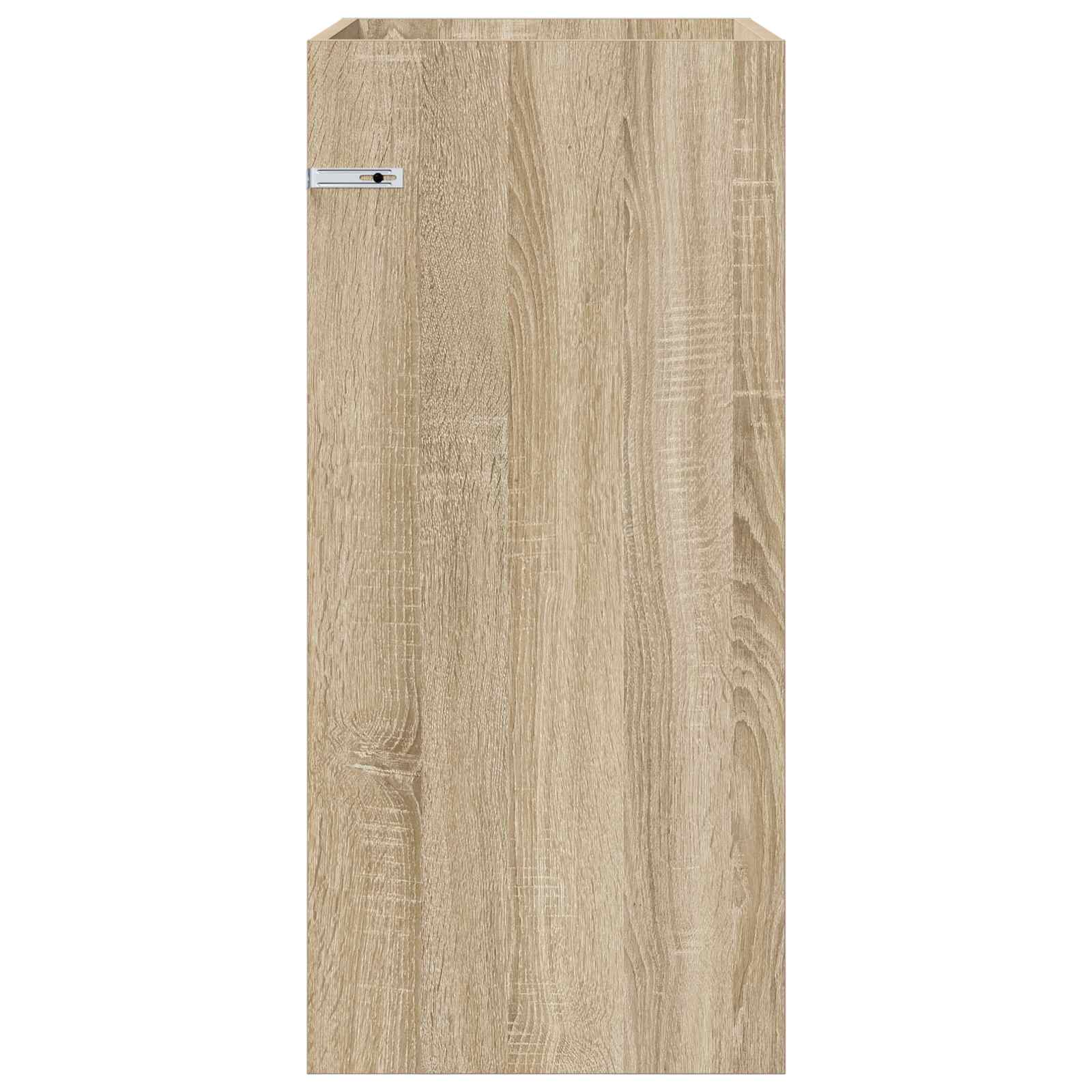 vidaXL Bathroom Under Sink Cabinet Sonoma Oak 56 x 37.5 x 81 cm 5