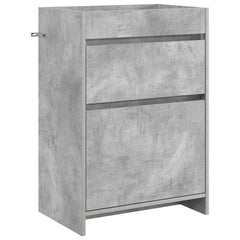 vidaXL Bathroom Under Sink Cabinet Concrete Grey 56 x 37.5 x 81 cm 2