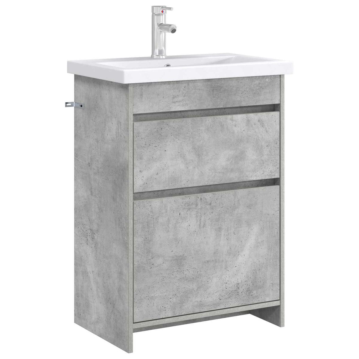 Bathroom under Sink Cabinet Concrete grey