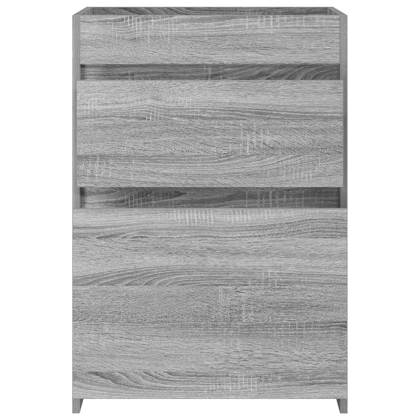 vidaXL Bathroom Under Sink Cabinet Grey Sonoma 56 x 37.5 x 81 cm 4