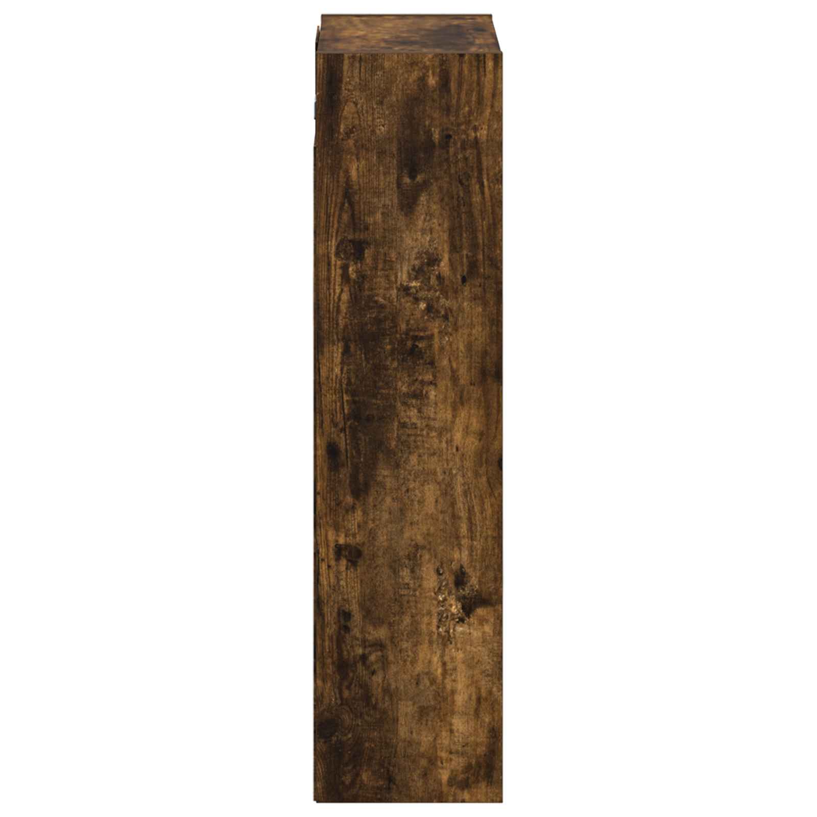 vidaXL Wall-mounted Sink Vanity Smoked Oak 35 x 20 x 81 cm 4
