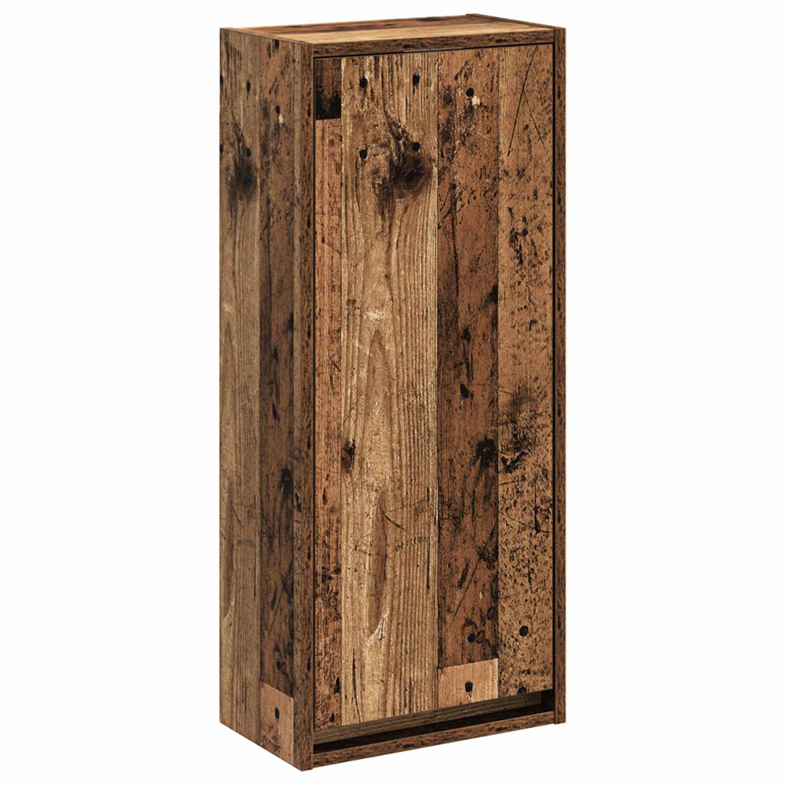 vidaXL Wall-mounted Sink Vanity Old Wood 35 x 20 x 81 cm 2