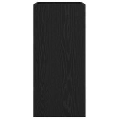 vidaXL Bathroom Under Sink Cabinet Black Oak 56 x 37.5 x 81 cm 5