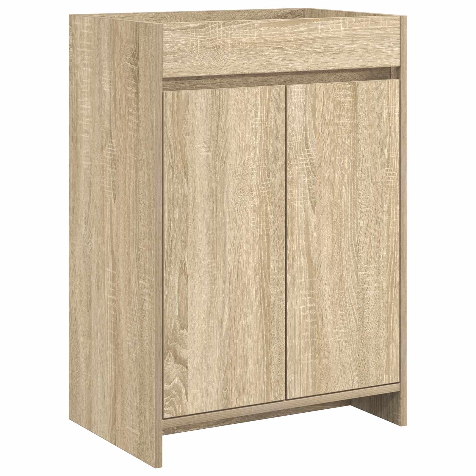 vidaXL Bathroom Under Sink Cabinet Sonoma Oak 56 x 37.5 x 81 cm 2