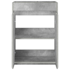 vidaXL Bathroom Under Sink Cabinet Concrete Grey 56 x 37.5 x 81 cm 4