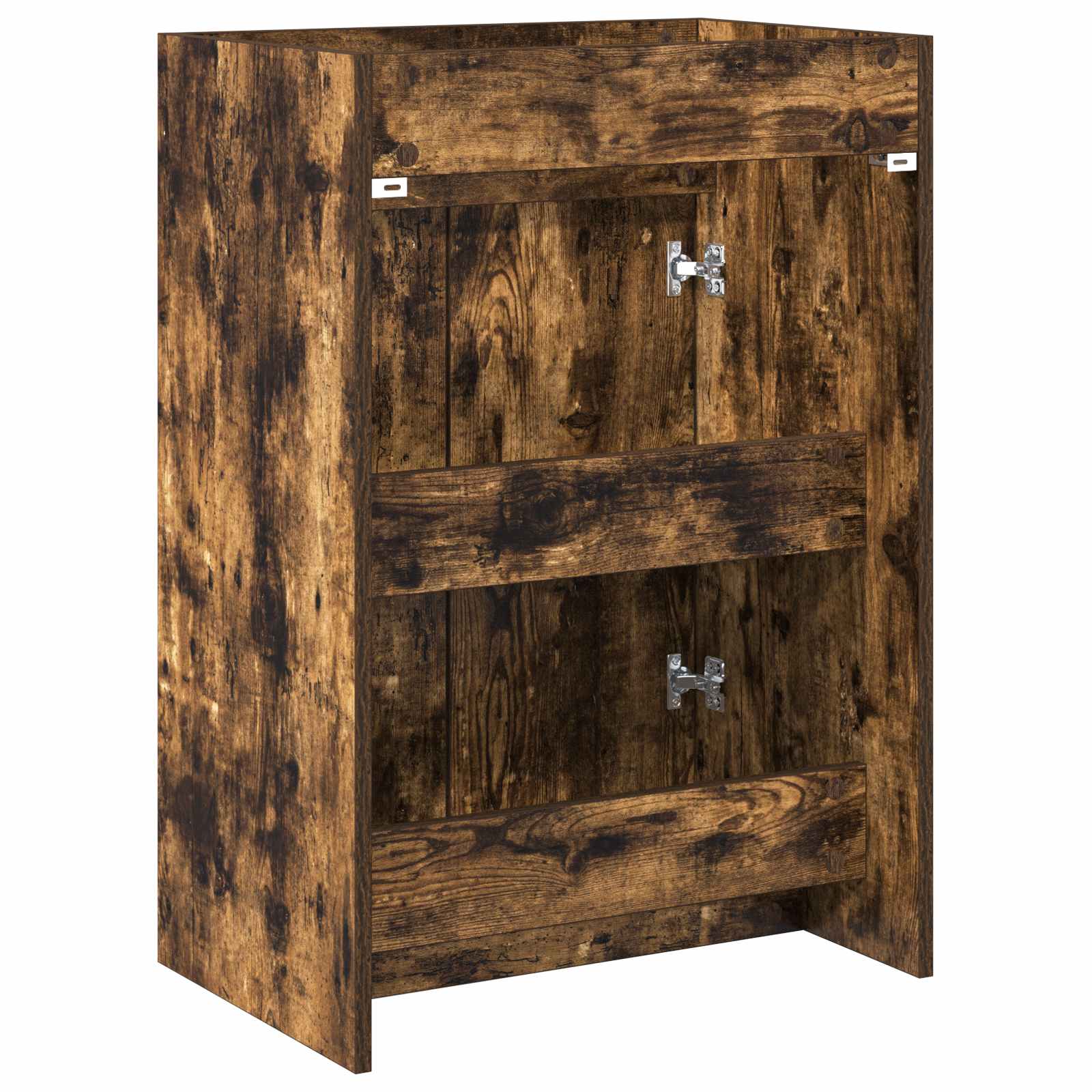 vidaXL Bathroom Under Sink Cabinet Smoked Oak 56 x 37.5 x 81 cm 6