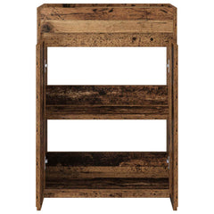 vidaXL Bathroom Under Sink Cabinet Old Wood 56 x 37.5 x 81 cm 4