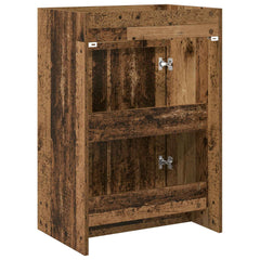 vidaXL Bathroom Under Sink Cabinet Old Wood 56 x 37.5 x 81 cm 6