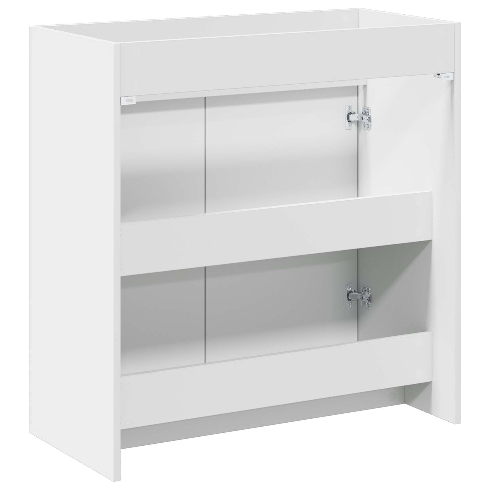 vidaXL Bathroom Under Sink Cabinet White 78.5 x 37.5 x 81 cm 5