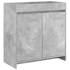 vidaXL Bathroom Under Sink Cabinet Concrete Grey 78.5 x 37.5 x 81 cm 2