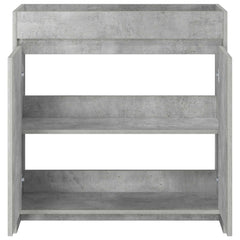 vidaXL Bathroom Under Sink Cabinet Concrete Grey 78.5 x 37.5 x 81 cm 4