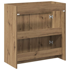 vidaXL Bathroom Under Sink Cabinet Artisan Oak 78.5 x 37.5 x 81 cm 4