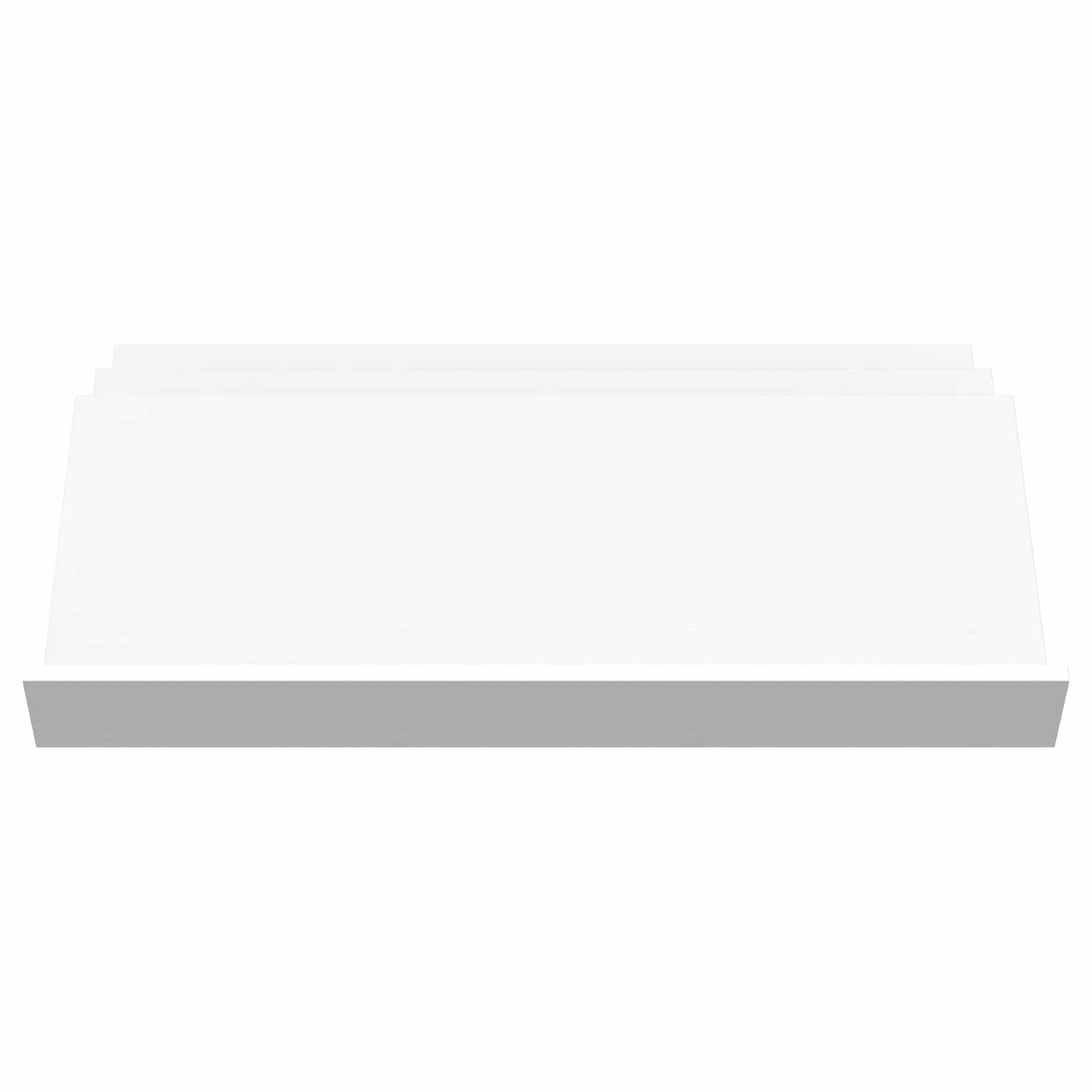 vidaXL Magazine Rack White 90 x 53 x 28.5 cm Engineered Wood 5
