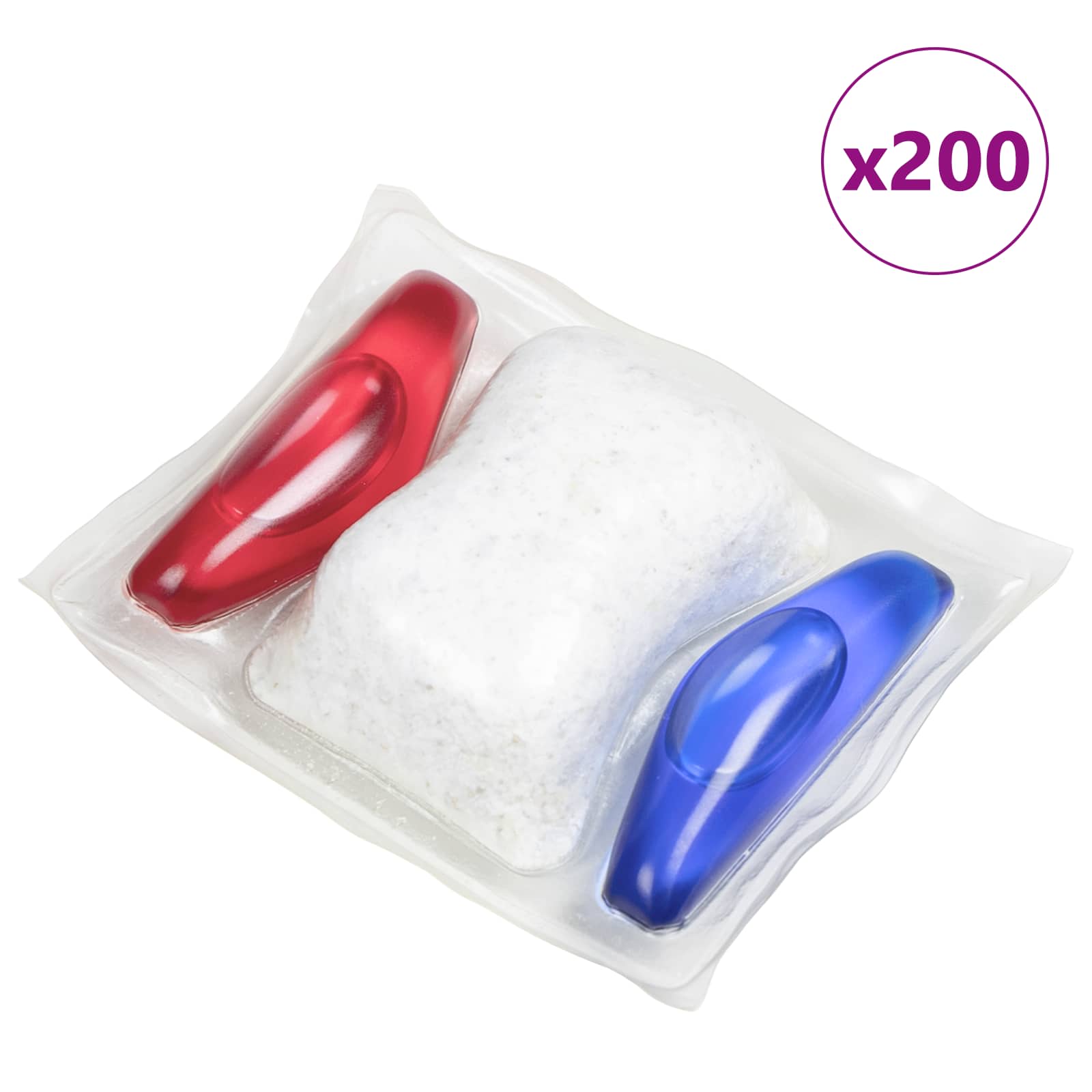 vidaXL All-in-One Dishwasher Pods 200 pcs 3