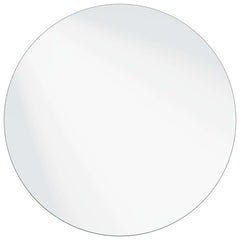 vidaXL Wall Mirror Round Ø 70 cm Tempered Glass 2