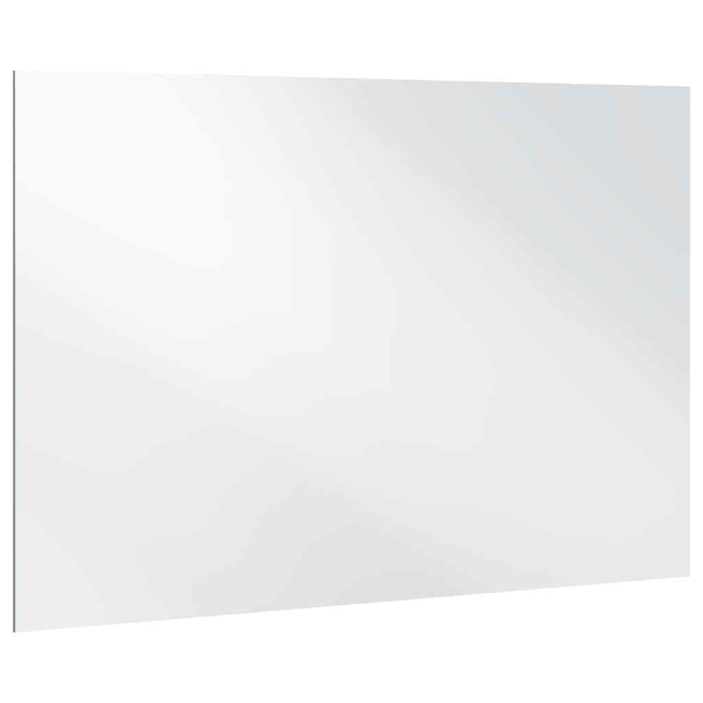 vidaXL Wall Mirror Rectangular 80 x 60 cm Tempered Glass 4