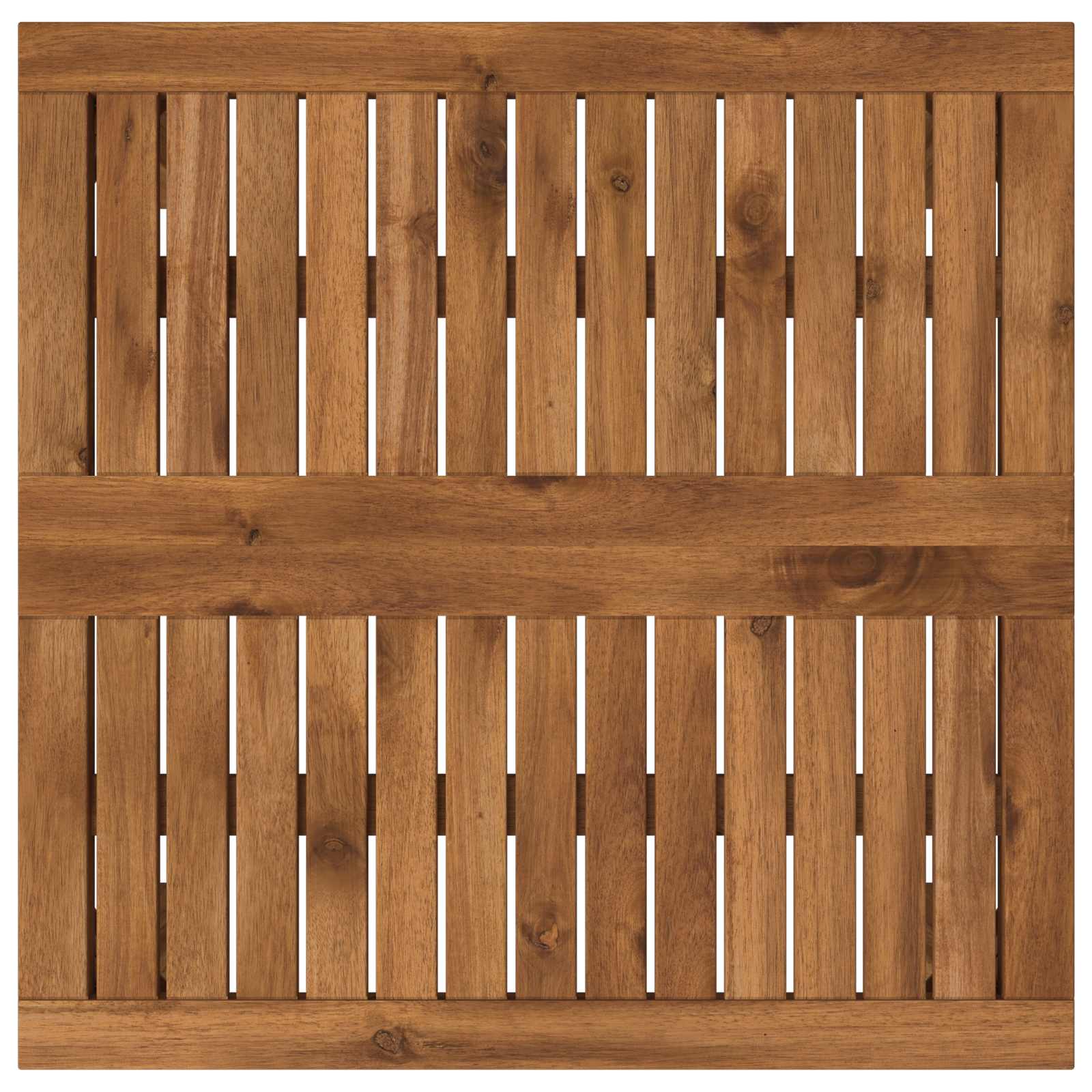 vidaXL Coffee Table Natural 60 x 60.5 x 36 cm Solid Acacia Wood 5