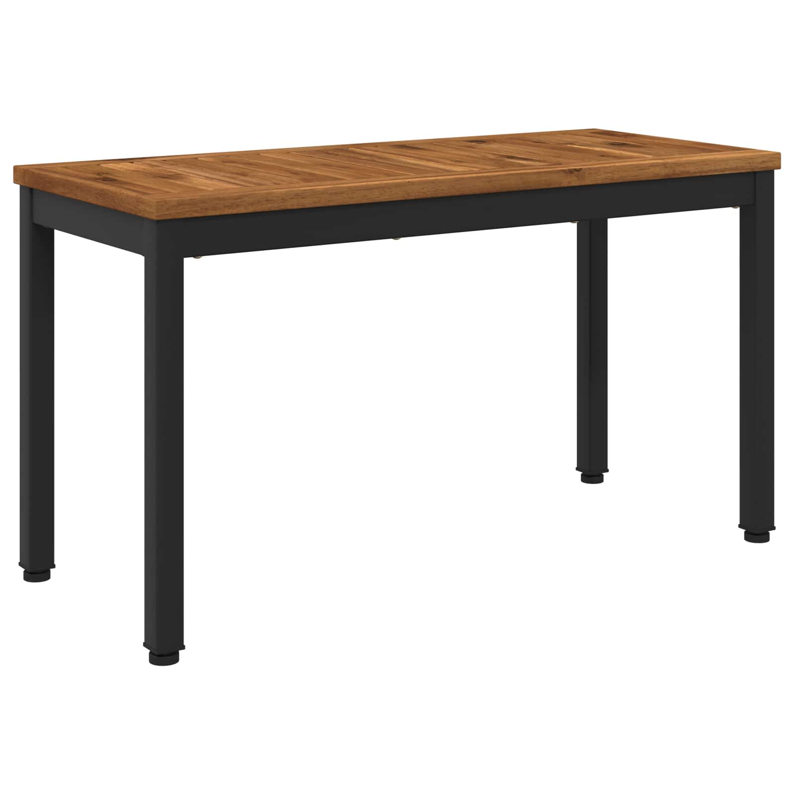 vidaXL Garden Bench 80.5 x 35 x 45 cm Solid Acacia Wood Rectangular 2