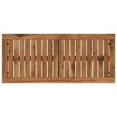 vidaXL Garden Bench 80.5 x 35 x 45 cm Solid Acacia Wood Rectangular 5