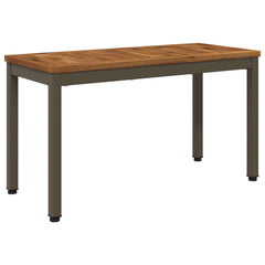vidaXL Garden Bench 80.5 x 35 x 45 cm Solid Acacia Wood Rectangular 2