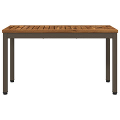 vidaXL Garden Bench 80.5 x 35 x 45 cm Solid Acacia Wood Rectangular 3