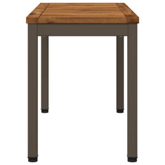 vidaXL Garden Bench 80.5 x 35 x 45 cm Solid Acacia Wood Rectangular 4