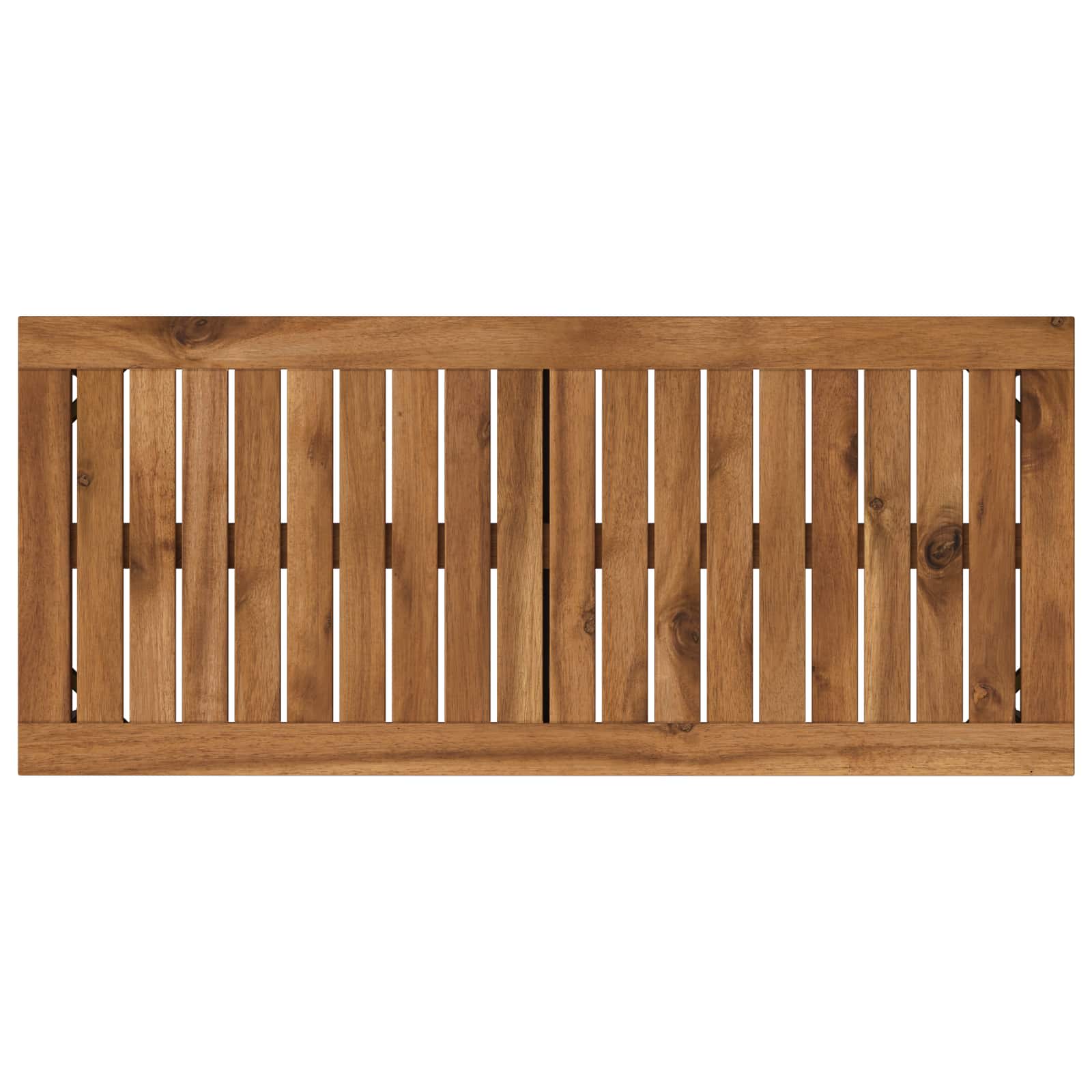 vidaXL Garden Bench 80.5 x 35 x 45 cm Solid Acacia Wood Rectangular 5