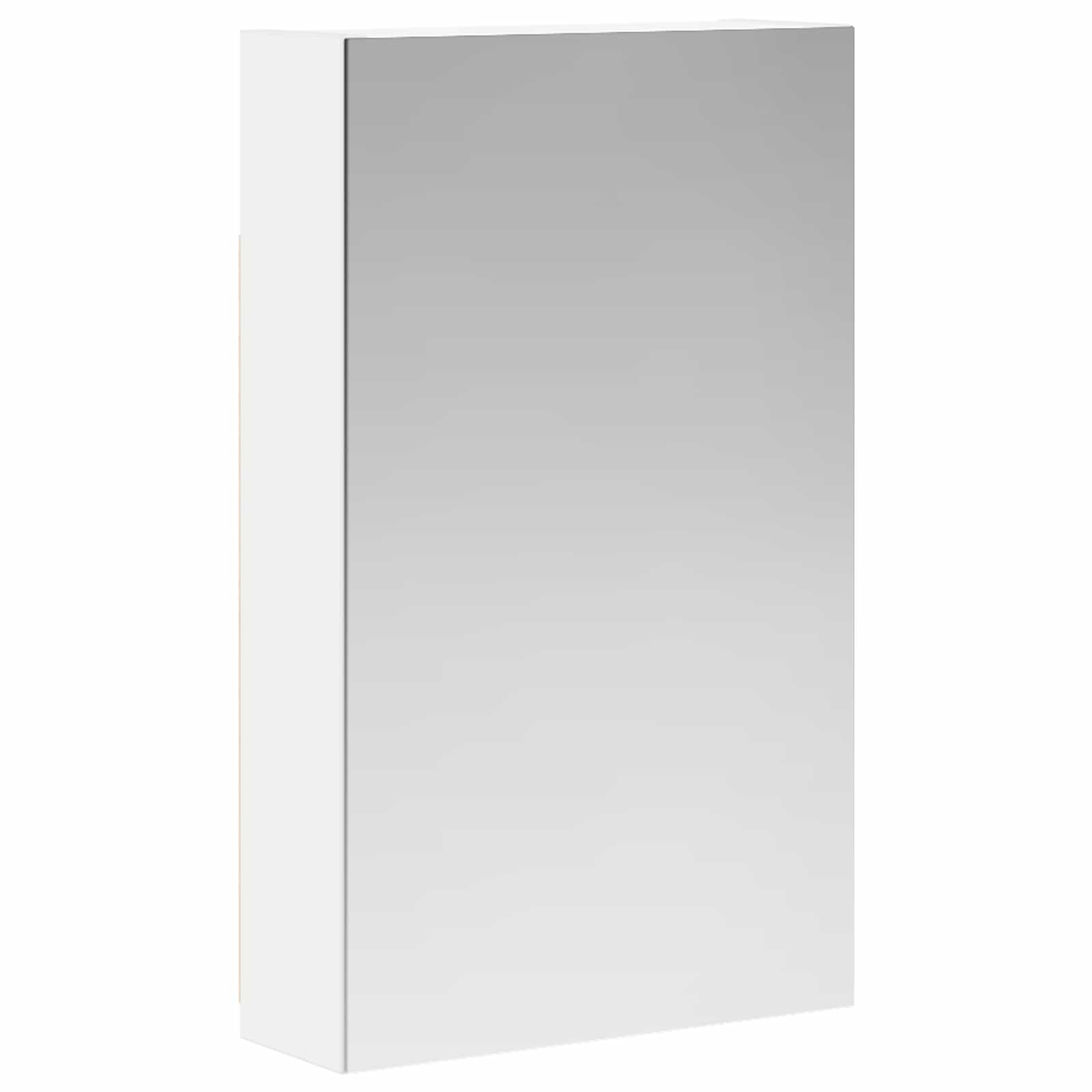 vidaXL Bathroom Mirror Cabinet White 30 x 10.5 x 50 cm Engineered wood 2