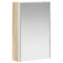 vidaXL Bathroom Mirror Cabinet Sonoma Oak 33 x 11.5 x 50 cm 5