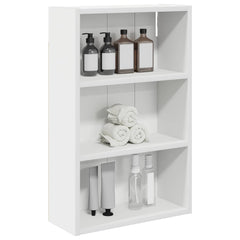 vidaXL Bathroom Wall Cabinet White 40 x 16 x 62.5 cm Engineered wood 3