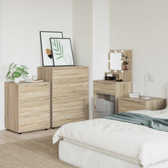 vidaXL Storage Cabinets 80 x 48 x 105 cm Engineered Wood Sonoma Oak 4