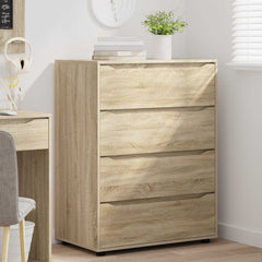 vidaXL Storage Cabinets 80 x 48 x 105 cm Engineered Wood Sonoma Oak 5