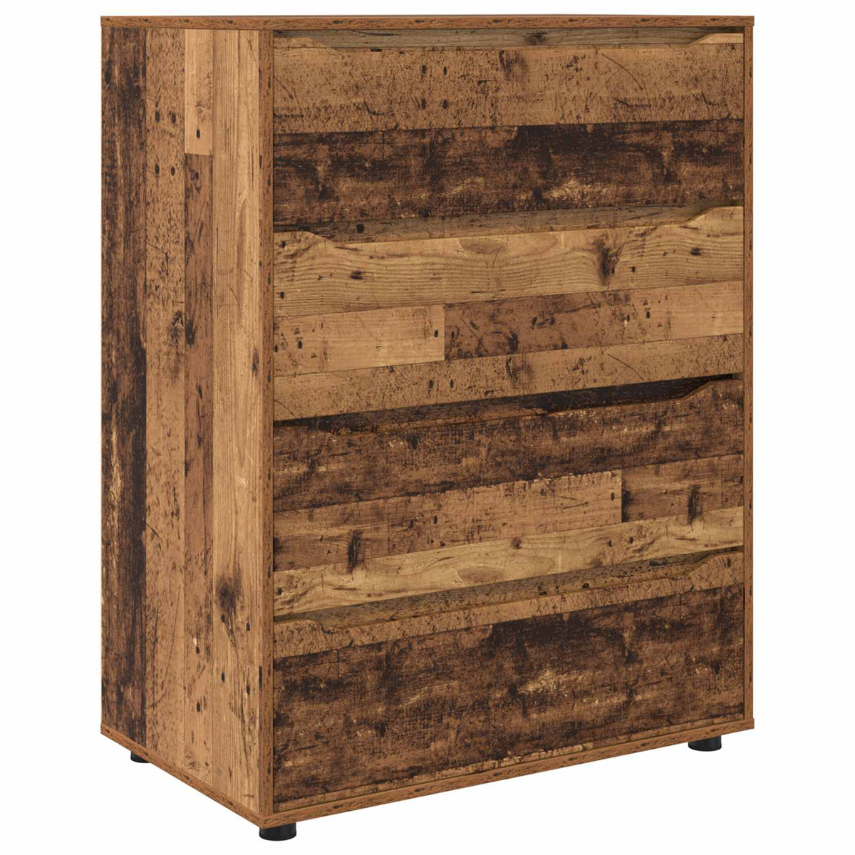 Storage Cabinets 80 x 48 x 105 cm Engineered Wood Depth 48 cm Height 105 cm Width 80 cm Old wood
