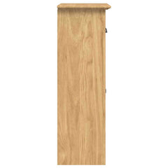 vidaXL Bathroom Cabinet BODO Honey Brown 44 x 30 x 90 cm 5