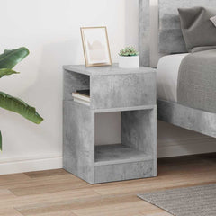 vidaXL End Table Concrete Grey 30.5 x 30 x 45 cm Engineered Wood 4