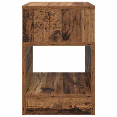 vidaXL End Table Old Wood 30.5 x 30 x 45 cm Engineered Wood 5