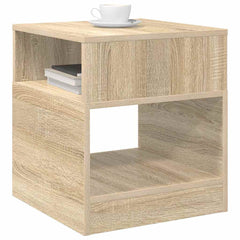 vidaXL End Table Sonoma Oak 40.5 x 40 x 45 cm Engineered Wood 3