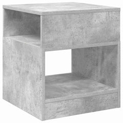 vidaXL End Table 2 pcs Concrete Grey 40.5 x 40 x 45 cm Engineered Wood 5