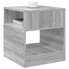 vidaXL End Table Grey Sonoma 40.5 x 40 x 45 cm Engineered Wood 3