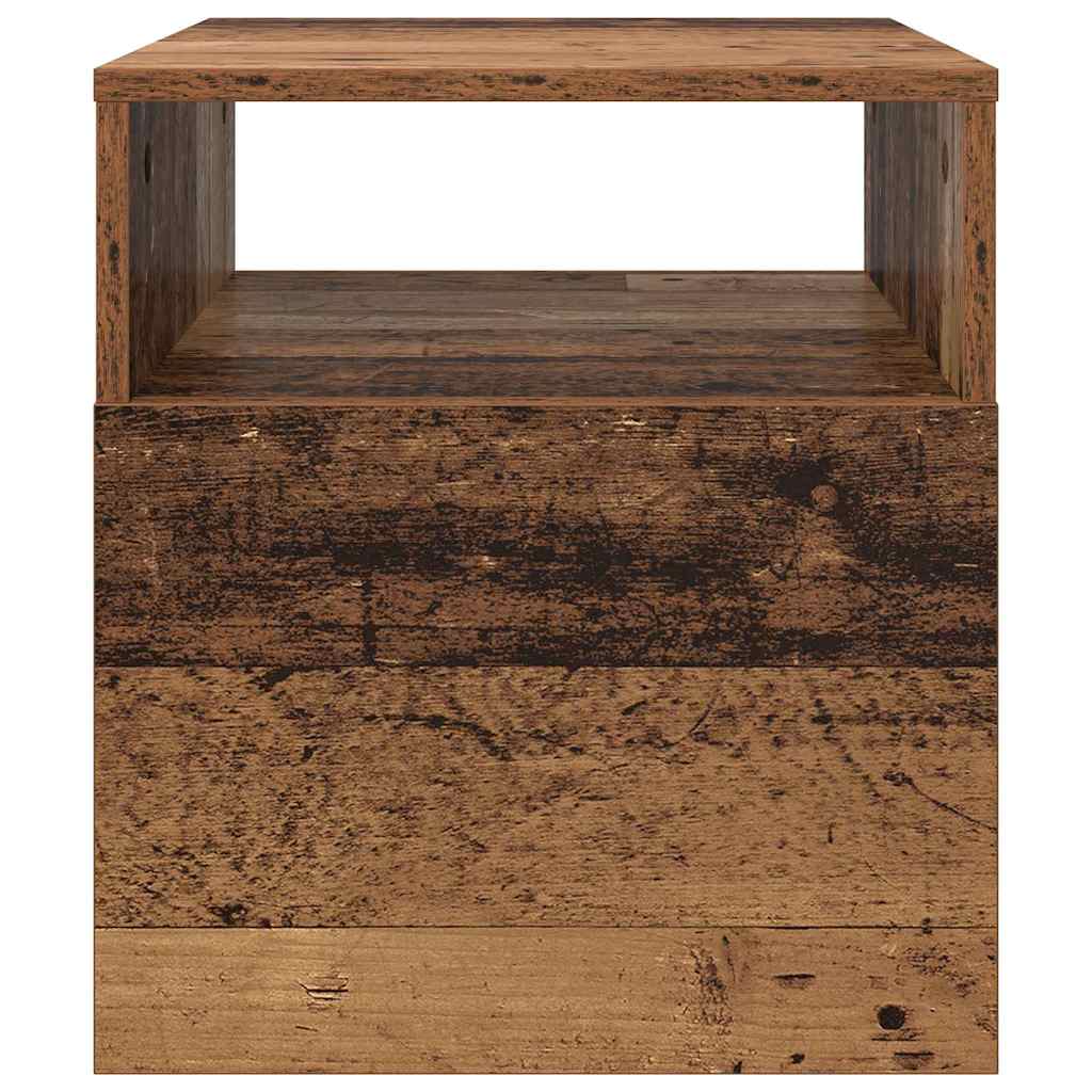 vidaXL End Table Old Wood 40.5 x 40 x 45 cm Engineered Wood 6