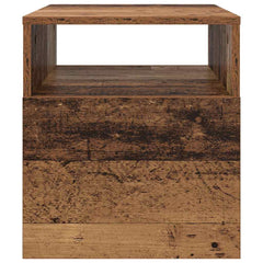 vidaXL End Table Old Wood 40.5 x 40 x 45 cm Engineered Wood 6