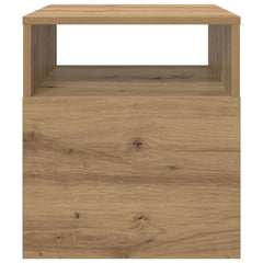 vidaXL End Table Artisan Oak 40.5 x 40 x 45 cm Engineered Wood 6