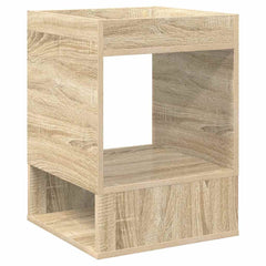 vidaXL End Table 2 pcs Sonoma Oak 40 x 40 x 56 cm Engineered Wood 5